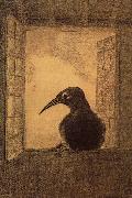 Odilon Redon, The Raven